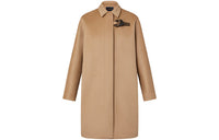 LOUIS VUITTON Double Ring Cocoon Coat