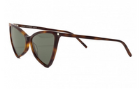 SAINT LAURENT Eyewear Rectangular Cat-eye Sunglasses