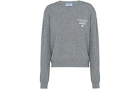 PRADA Intarsia logo Cashmere Jumper