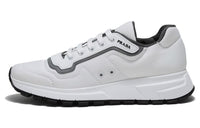 PRADA PRAX 1 Low Top Casual Athletic Shoes Men's White
