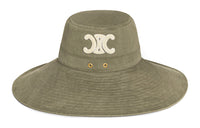 CELINE Bucket Hats Women's Khaki