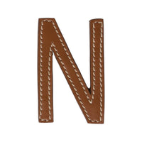 MIU MIU Leather Brooches Women's Brown