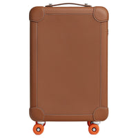 HERMES R.M.S Regate Bullock Leather Trolley Bag Unisex Brown