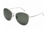 SAINT LAURENT Alloy Butterfly Sunglasses Women's Silver