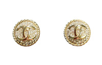 CHANEL Earrings Women's Gold