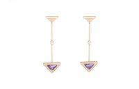 PRADA Earrings Women's Rose Gold