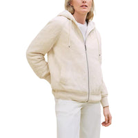 HERMES Jackets Coats Women's Natural White