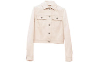 HERMES Denim Jackets Women's White