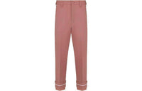 DIOR Casual Pants Men Orange Red