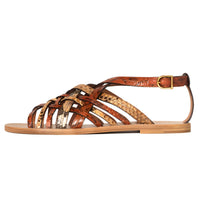 CELINE Taillat Roman Sandals Women's Light Brown