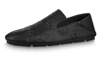 LOUIS VUITTON Driver Casual Shoes Men's Black