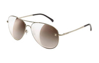 CHANEL Aviator Sunglasses Women's Gold