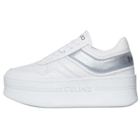 CELINE Block Low Top Skateboard Shoes Women's White