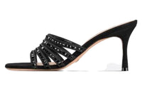 DIOR Gem Stylish Sandals Women's Black