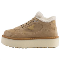 PRADA Low Top Casual Shoes Women's Brown
