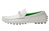 HERMES Alessandro Loafers Men's White