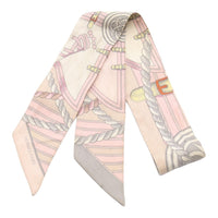 HERMES Silk Silk Scarves Women's Pink