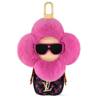 LOUIS VUITTON Vivienne Leather Bag Charm Bag Accessory Women's Pink