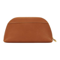 SAINT LAURENT Leather Clutch Trumpets Women's Brown