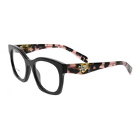 PRADA Eyewear Tortoiseshell detail Cat eye Glasses