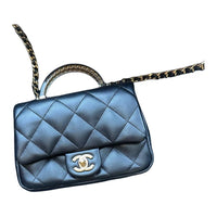 CHANEL Leather Handbag, Shoulder Bag, Crossbody Bag Women's Black