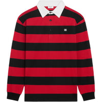 CELINE Triomphe Polo Rugby Shirt In Striped Cotton Jersey