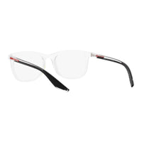PRADA Nylon Rectangular Eyeglass Frames Men's Transparent
