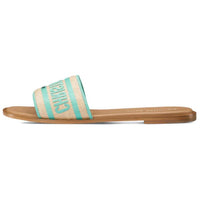 DIOR Dway Slide Slippers Women's Green