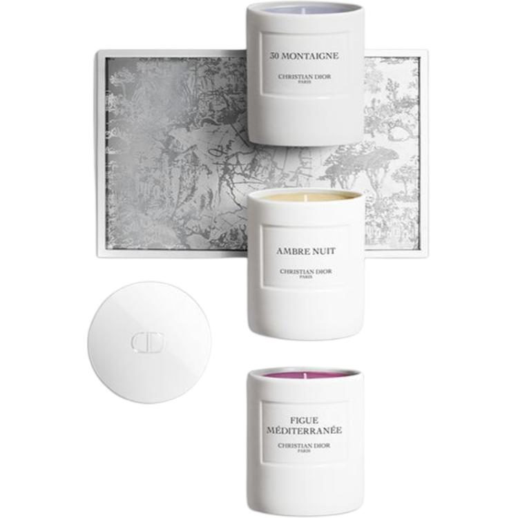 DIOR Candles / Candlesticks White