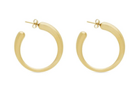 SAINT LAURENT Brass Earrings Women's Gold
