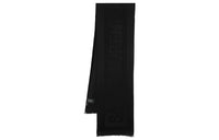 SAINT LAURENT Logo print Knitted Scarf