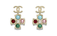 CHANEL Earrings Women's Multicolor