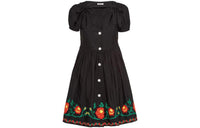 MIU MIU Short-Sleeved Dresses Women's Black
