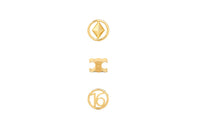 CELINE Stud Earrings Women's