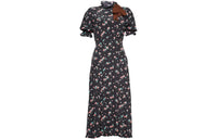 MIU MIU SS22 Short-Sleeved Dresses Women's Black