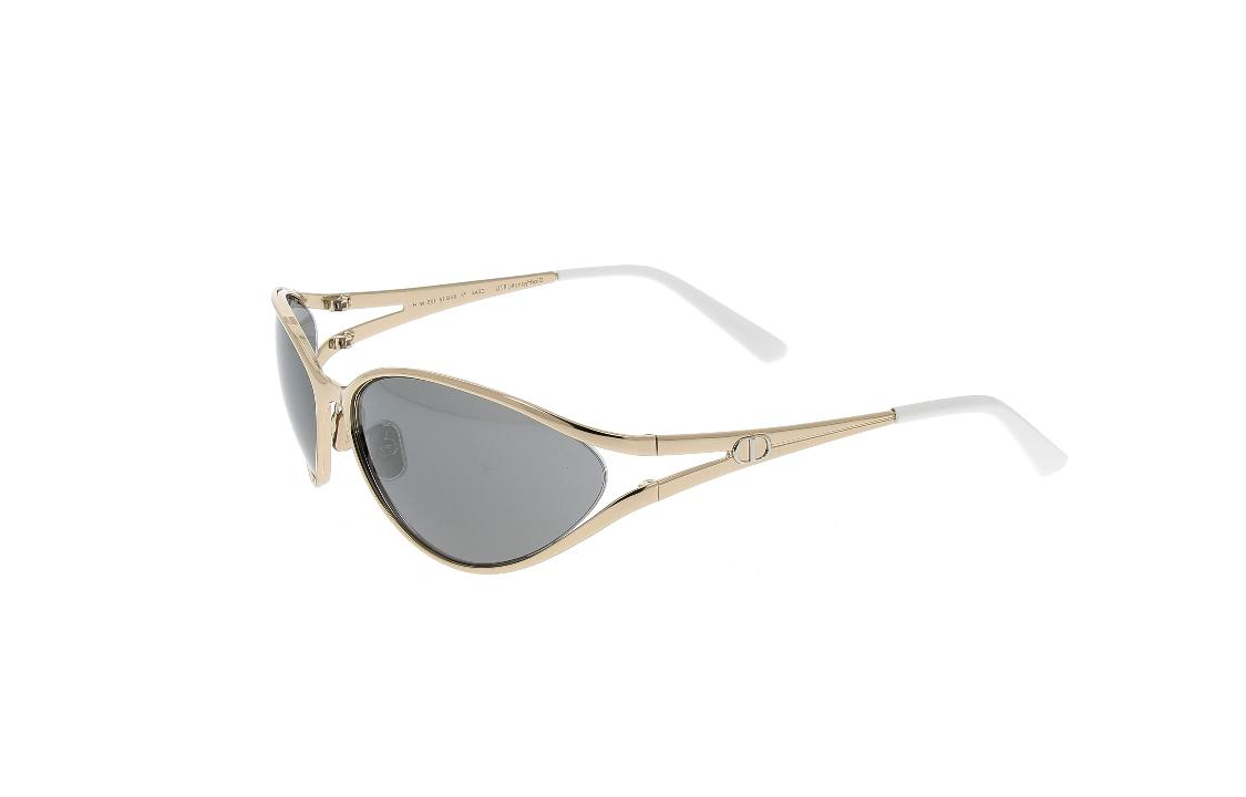 DIOR - Irregular Shape Sunglasses Men's Gold
