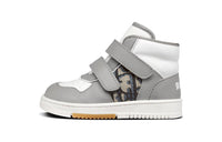 DIOR B27 High Top Athletic Shoes Gray White Infant And Toddler
