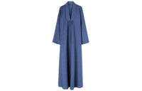 Loro Piana Kamilah Dress Long-Sleeved Dresses Women's Blue