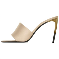 SAINT LAURENT Lodge Open Toe Mules Women's
