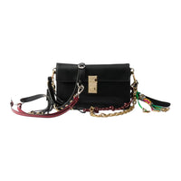 PRADA Leather Crossbody Bag, Shoulder Bag Trumpets Women's Black