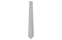 LOUIS VUITTON Silk Tie Men's Silver Gray
