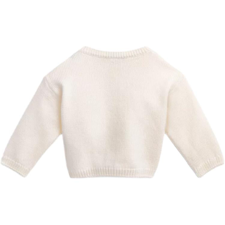 DIOR Sweater Baby Sweater White Infant And Toddler