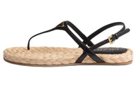PRADA Strap Sandals Women's Black