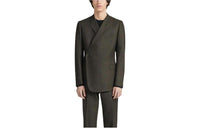 DIOR Business Suits Men Dark Brown