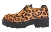 MIU MIU Casual Single Shoes 5.5cm Women's Leopard Print