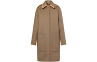 LOUIS VUITTON Removable Collar Double Face Coat