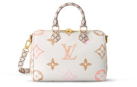 LOUIS VUITTON Speedy Bandouliere 25 Beige