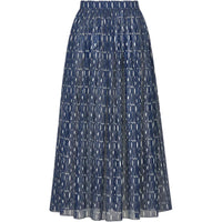 DIOR FW24 Casual Long Skirt Women's Multicolor