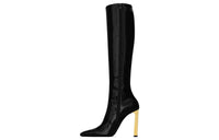 SAINT LAURENT Knee high Boots Women's Black