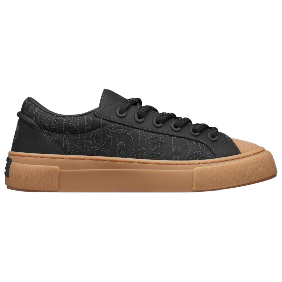 STONE ISLAND x DIOR B33 Platform Shoes Skateboard Shoes Men's Black